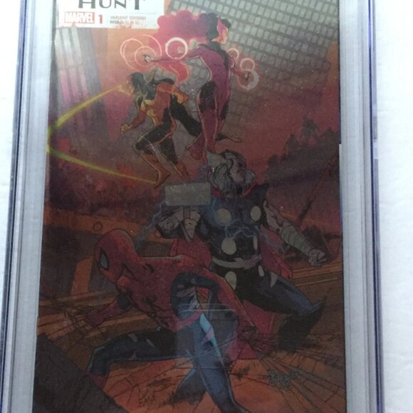 2024 Marvel Comics Blood Hunt Foil Variant #1 CGC Graded 9.6 - Picture 2 of 13